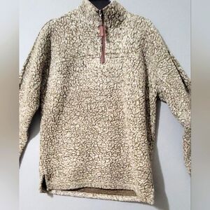 TRUE GRIT Womens 1/4 Zip Pullover Fleece Sherpa Size XS, Cold Weather, Warm